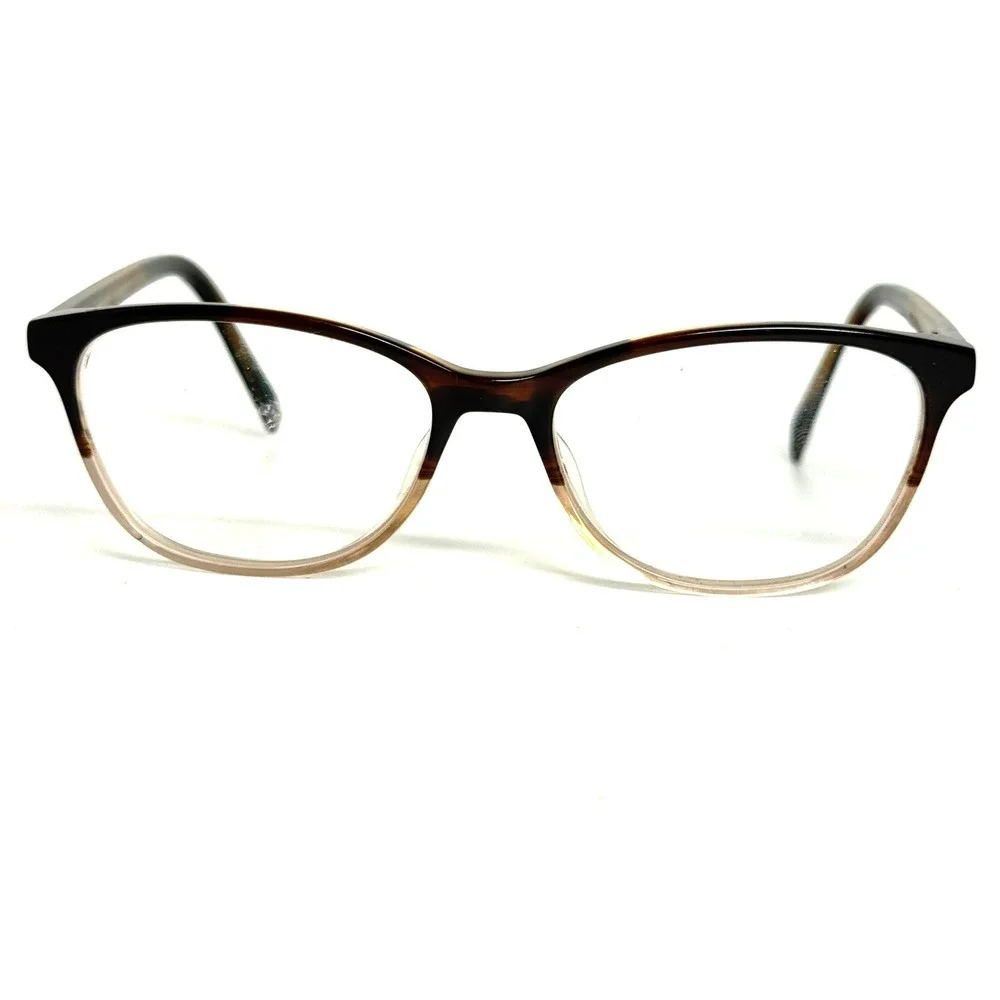 Warby Parker‎ Eyeglasses Frames Brown Tortoise Cat Eye 52-16-140 Womens Glasses